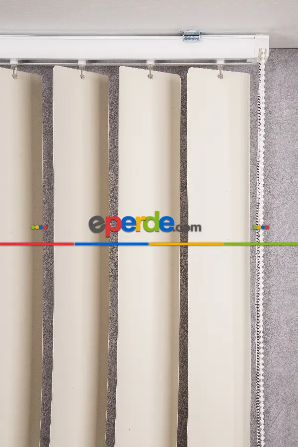 Fırsat !!!!pvc Dikey Perde 1. Kalite-- Krem