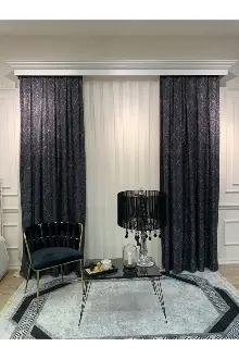 Brillant Fon Perde Livalorent Yeni Model Renk Tasarım Kanat Perde Yan Perde