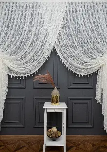 Taç Kruvaze Seher Yanki Tiyatro Perde Boncuklu Perde Modelleri