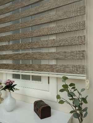 Mutfak - Zebra Perde -bambu Düz Zebra Perde- Vizon Rengi