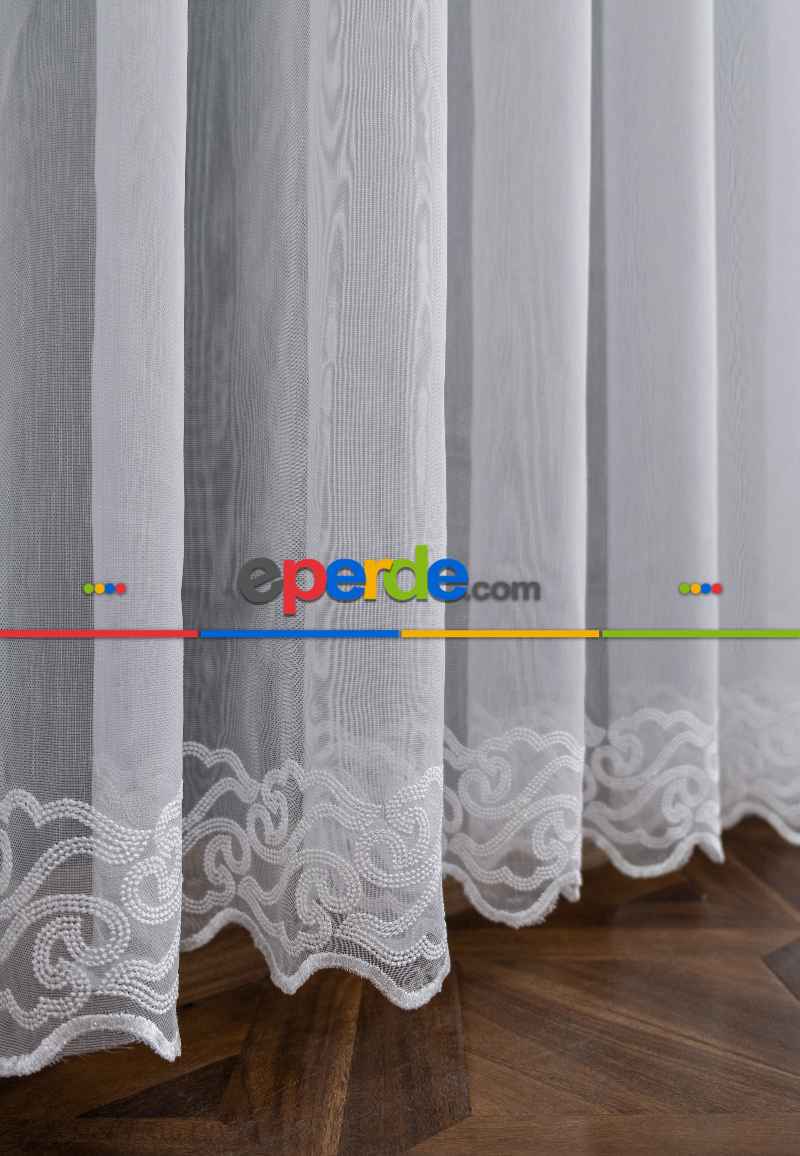 Yatak Odası - Trend Zemin Didim Model Tasarım Tül Ütü İstemez Tül Perde