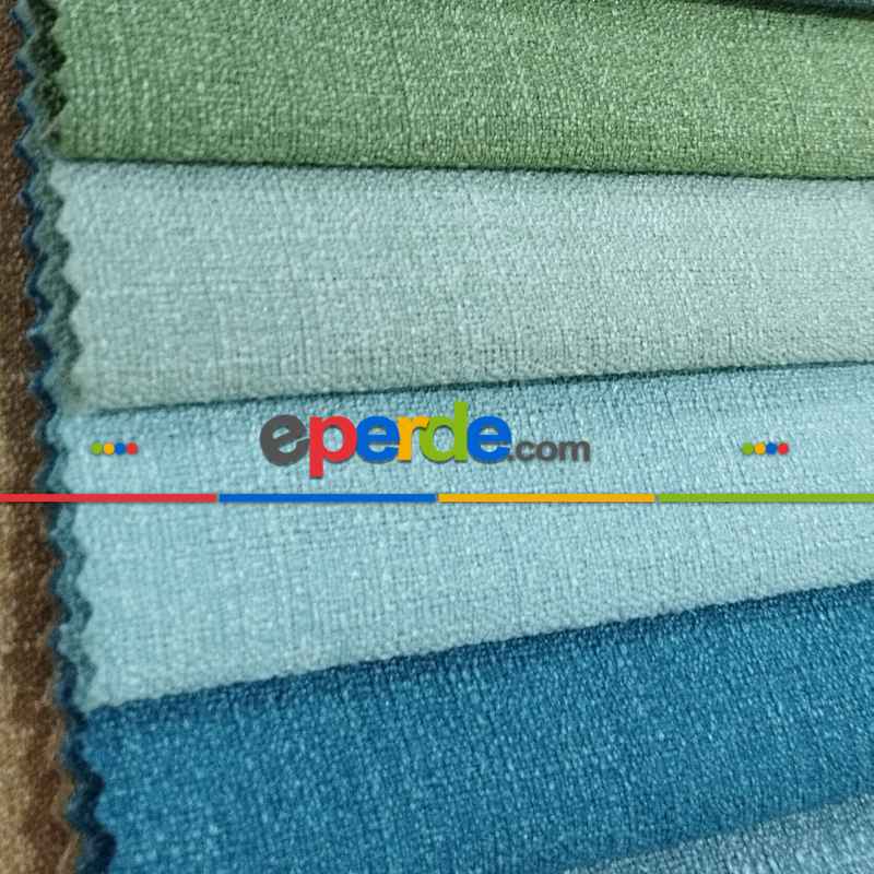 Geniş Enli Jakarlı Dokuma Salon Yatak Odası Lüks Perdeler 33 Renk Seçenekli