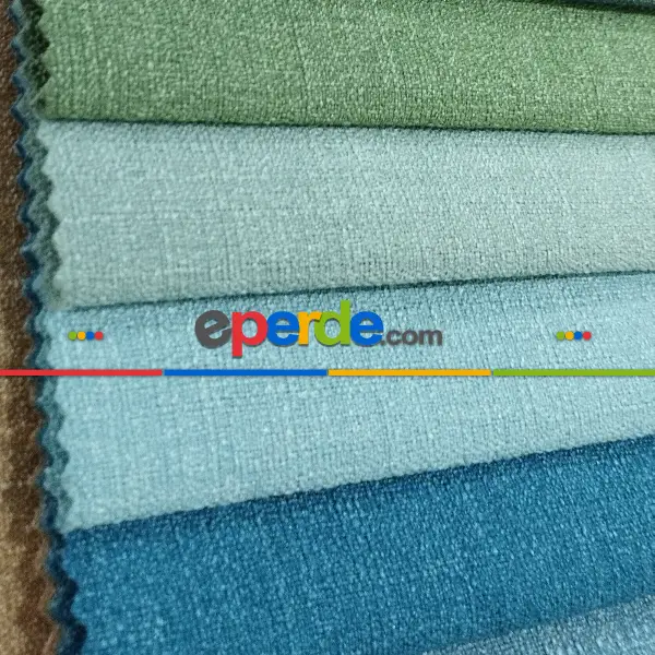 Yatak Odası - Geniş Enli Jakarlı Dokuma Salon Yatak Odası Lüks Perdeler 33 Renk Seçenekli