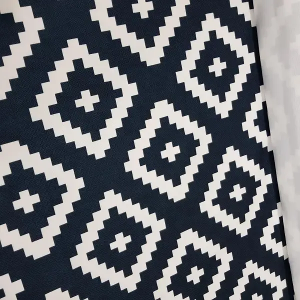 Siyah Mutfak Perdesi Kanat Fon Perde Modern Desenli- Siyah