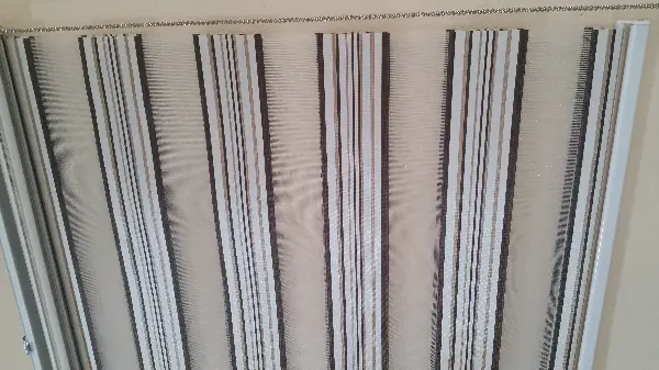 Yatak Odası - Kahve Çizgili Zebra Perde- Krem-kahve Koyu-sütlü Kahve- Çok Renkli 3