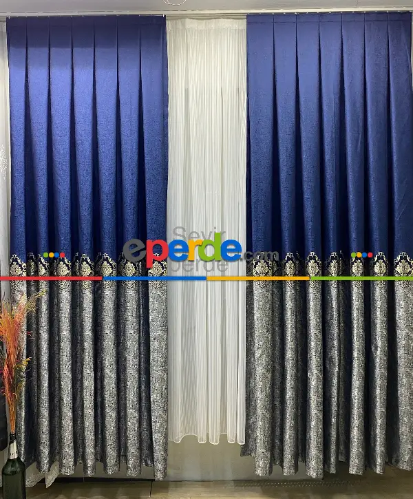 Salon - Pano Fon Perde - Yeni Model - Pano Perde