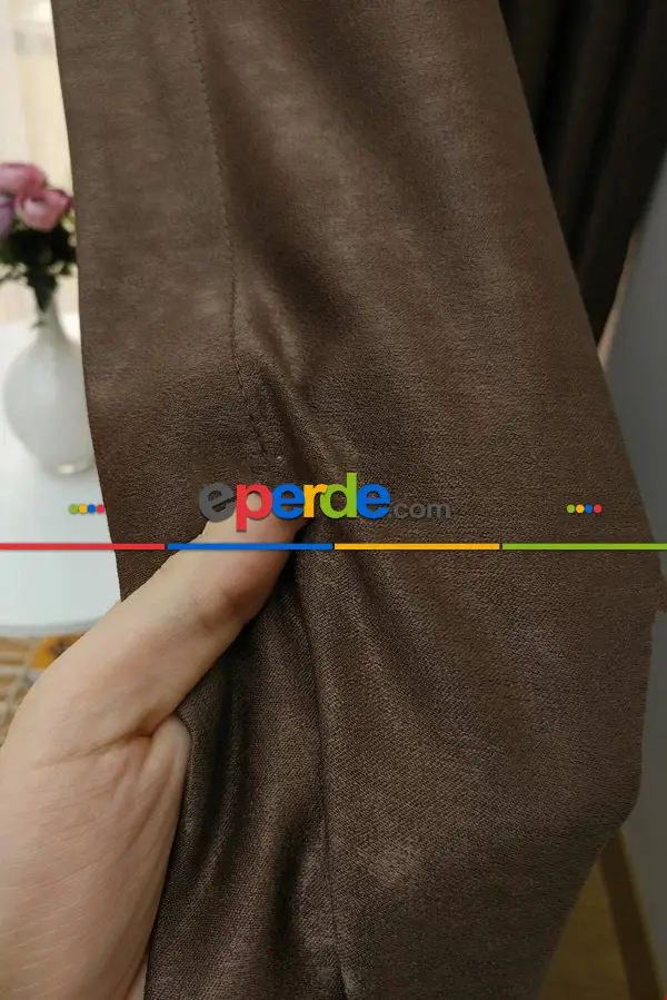 Soft Fon Perde Sütlü Kahve- Sütlü Kahve