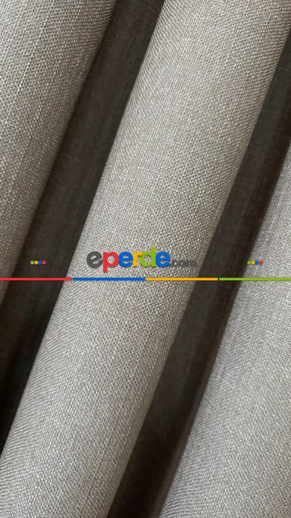 Vizon Rengi, Hasır Doku Fon Perde, Keten Fon Perde, Premium Kalite Serisidir, Yüksek Gramajlı Üründür, İstenilen Ölçü Ve Pile Sıklığında Dikilir.