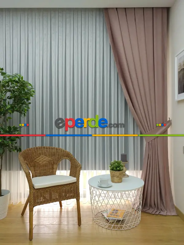 Soft Pudra Fon Perde (150)- Pudra