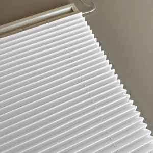 Brillannt Plise Perde - Cam Balkon Perdesi - Pimapen Perdesi - Ekru (20 Renk) Kolay Montaj Yaylı Sistem, Vidalı Sistem Veya Yapıştırma