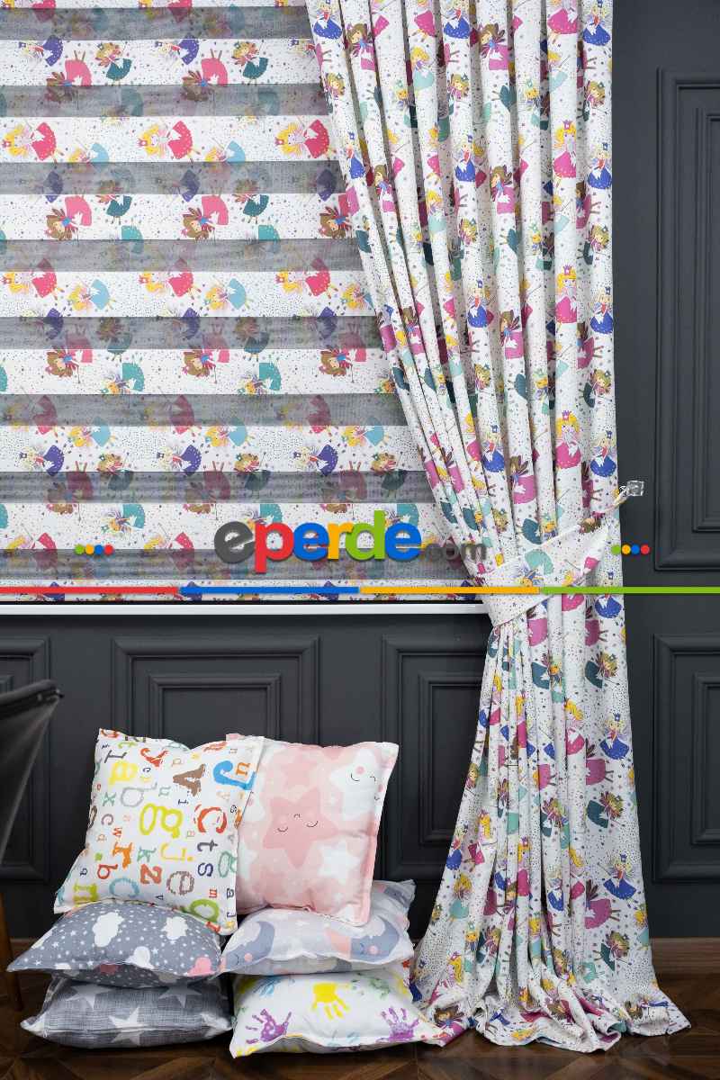 Trend Bebek - Çocuk - Genç Odası Fon Perde Modelleri 2025 (sınırsız En Ölçüsü )- Turkuaz-haki-mürdüm-fuşya-kahve-hardal