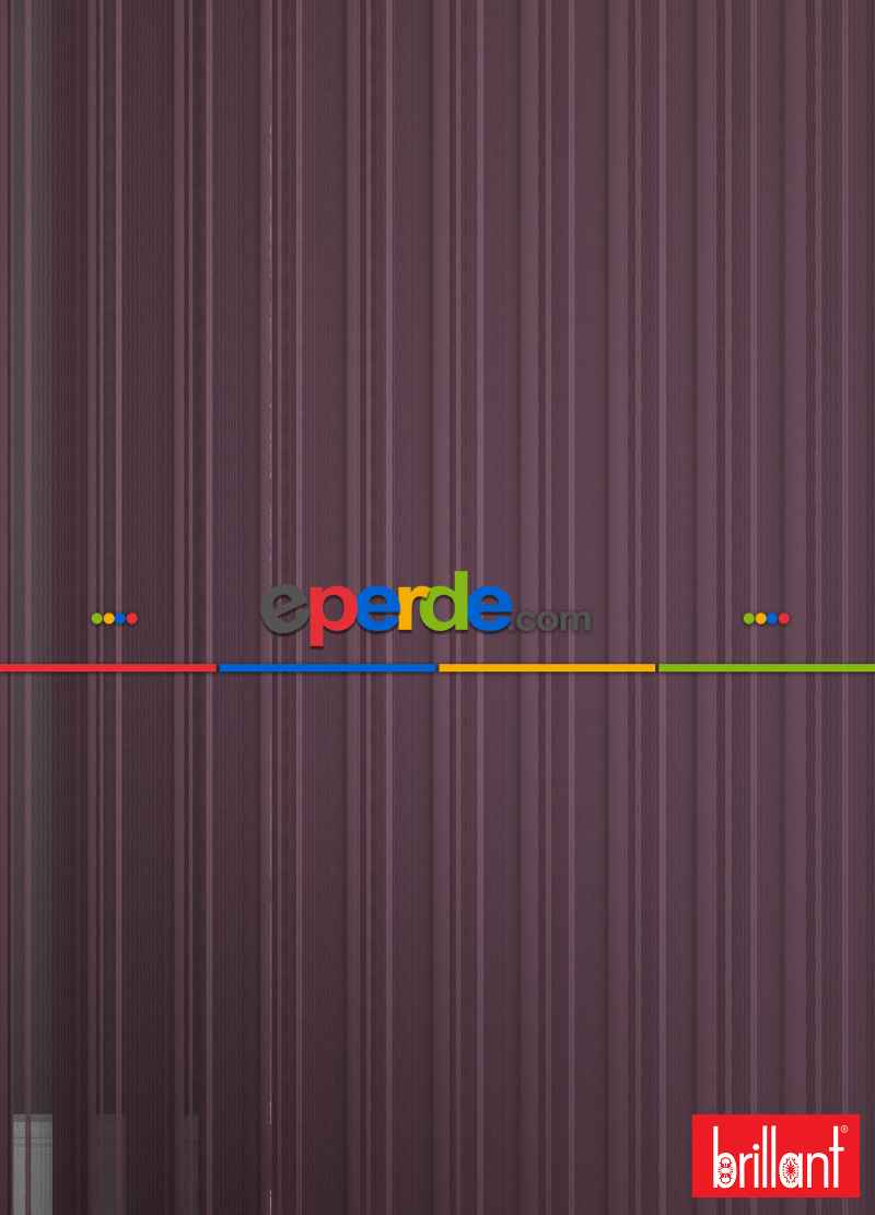 Brillant Akıllı Tül Perde Fuşya Renkli Tül Dikey Zebra Perde Düz 1. Kalite