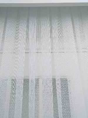 Armür Dokuma Düz Tül Perde- Beyaz - Kurşunlu Tül