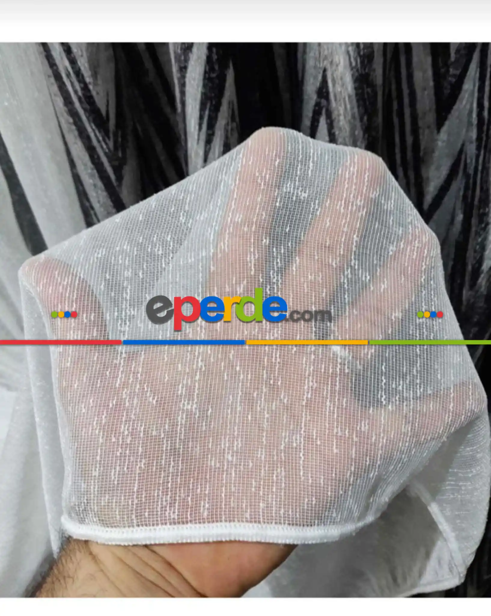 Salon Çocuk Odası Yatak Odası Ütü İstemeyen Şantuk Birinci Kalite Tül Ekru Renk Kırık Beyaz- Ekru - Kurşunlu Tül