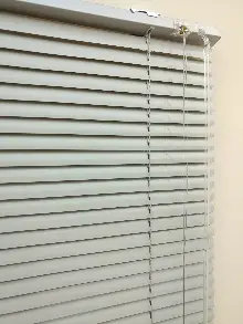 Gri - Alüminyum Jaluzi Perde - 25mm Kalınlığında- Gri