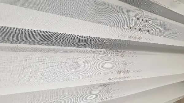 Salon Tül Modelleri - Taç Tül Perde Yen Tasarım Guernica Tül Gri Gümüş İşlemeli