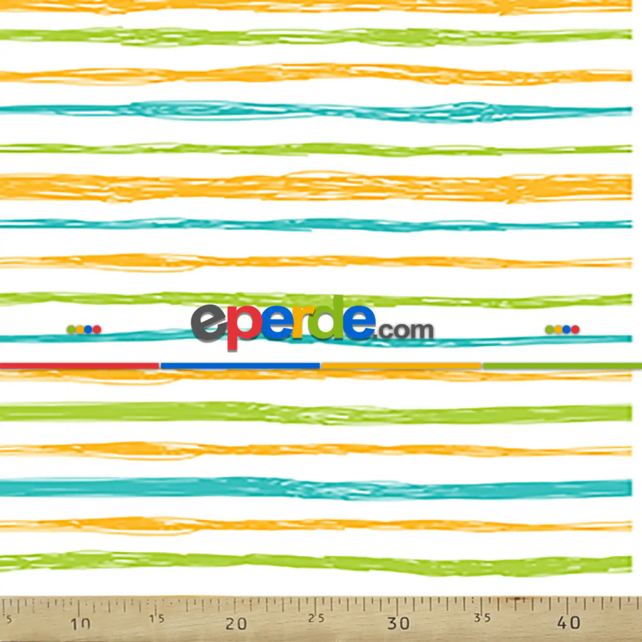 Suluboya Yatay Çizgi Desenli Fon Perde Evm752-5 Kumaşı Kalındır Duck Bezi Değildir- Lacivert-Beyaz-Turkuaz-Hardal Sarısı-Fıstık Yeşili 