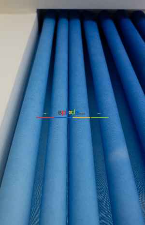 Hazır Ölçülü Dökümlü Kumaştan Çöl Ve Gökyüzü Manzaralı Baskılı Pilesiz Fon Perde 1. Kalite