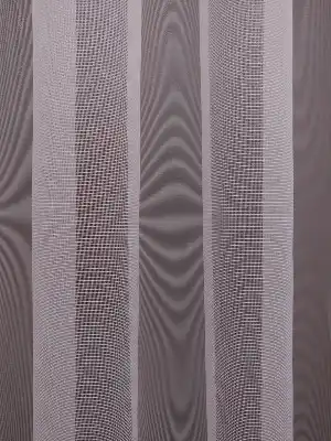 Toz Pembe Ekru Degrade Geçişli Düz Tül Perde- Pembe-pembe Açık-ekru - Kurşunlu Tül