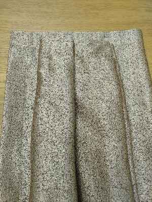 Kahve Çok Gramajlı Desenli Jakar Fon Perde