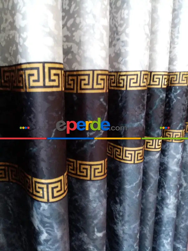 Brillant Pano Fon Perde Orjinal Brillant Gallery Liva Boner Serisi 1. Kalite- Mavi