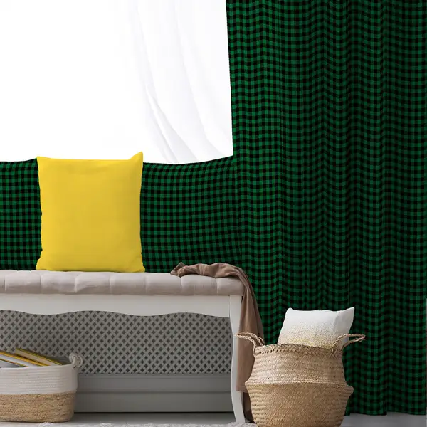 Salon Fon Perde Evim1619-3 Kumaşı Kalındır Duck Bezi Değildir- Mavi-beyaz