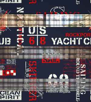 Çocuk Odası Zebra Perde - Denizci Desen Baskılı Zebra Perde- Lacivert-Kırmızı