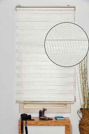 Beyaz Düz Zebra Perde- Beyaz