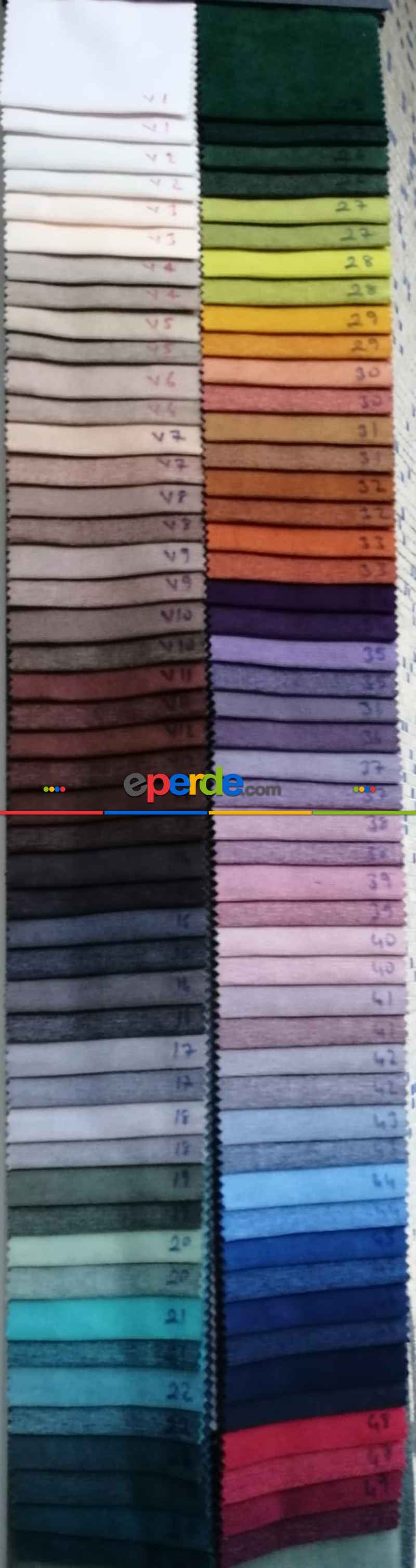 Calıfornıa Çift Taraflı Fon Perde - 98 Renk Seçenekli