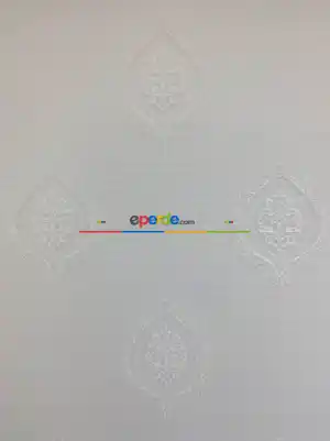 Örme Tül Stor Perde- Ekru
