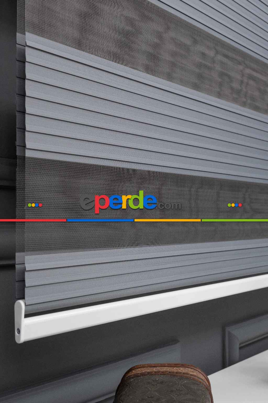 Zebra Perde - Geniş Pileli Zebra Perde