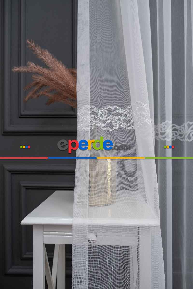 Yatak Odası - Trend Zemin Didim Model Tasarım Tül Ütü İstemez Tül Perde