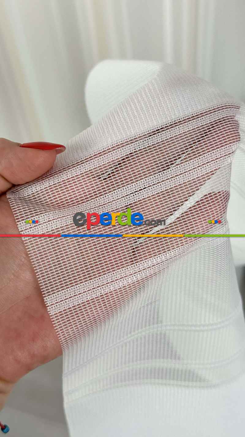 Brillant Akıllı Tül Perde, 20 Farklı Renkli Tül Dikey Zebra Perde 1. Kalite