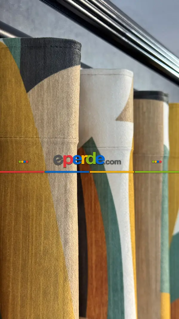 İthal Kadife Fon Perde