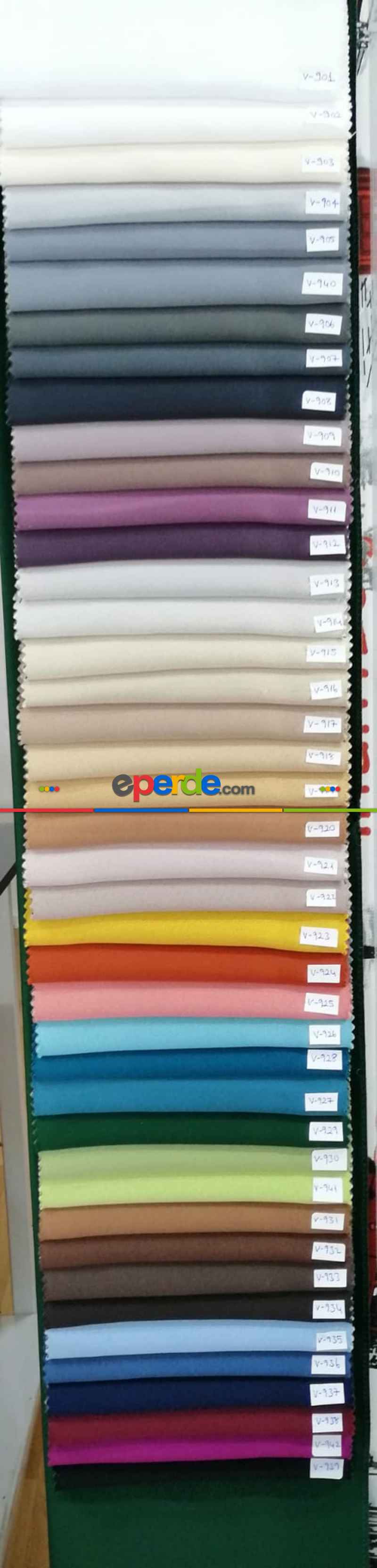 Normal Blackout İsteyenlere Özel Karartma Fon Perde - 42 Renk Seçenekli