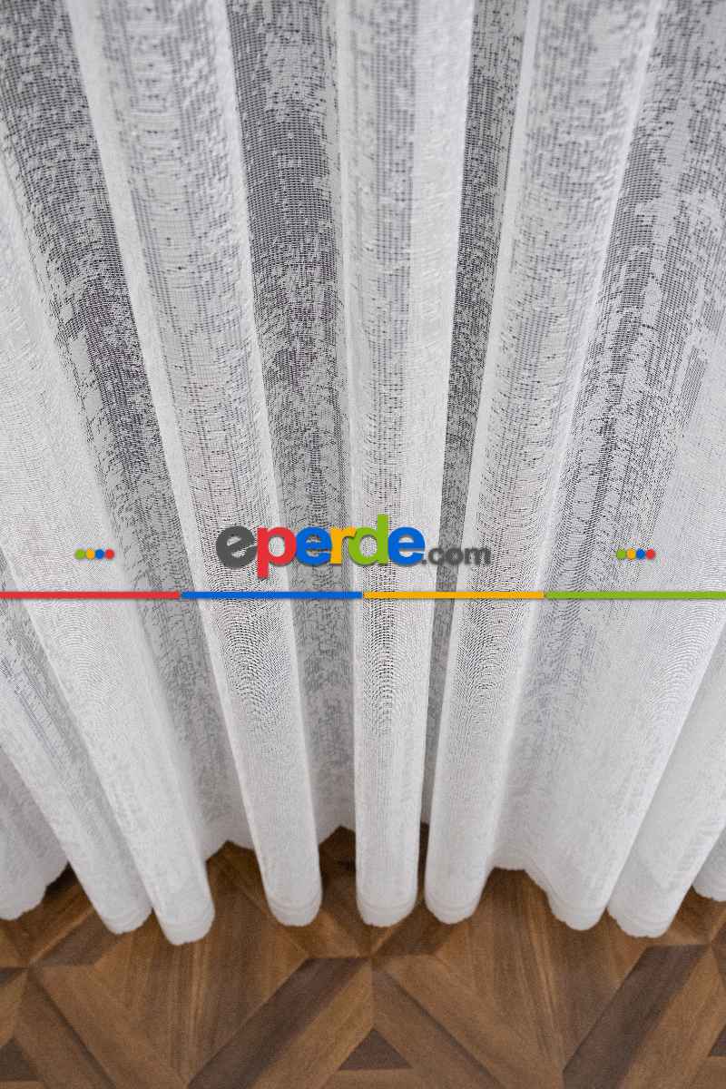 Yatak Odası - Fransız Dantel Tül Perde - Yüksek Kalite Bt 1771