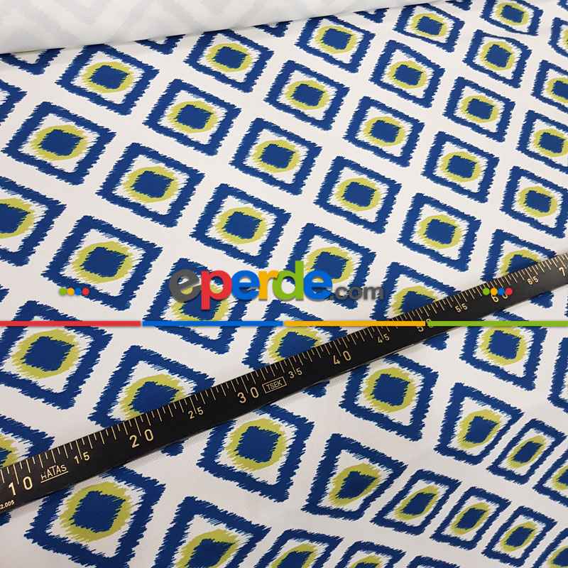 İkat Desenli Fon Perde Evm1503-4 Kumaşı Kalındır Duck Bezi Değildir-  Çok Renkli 2