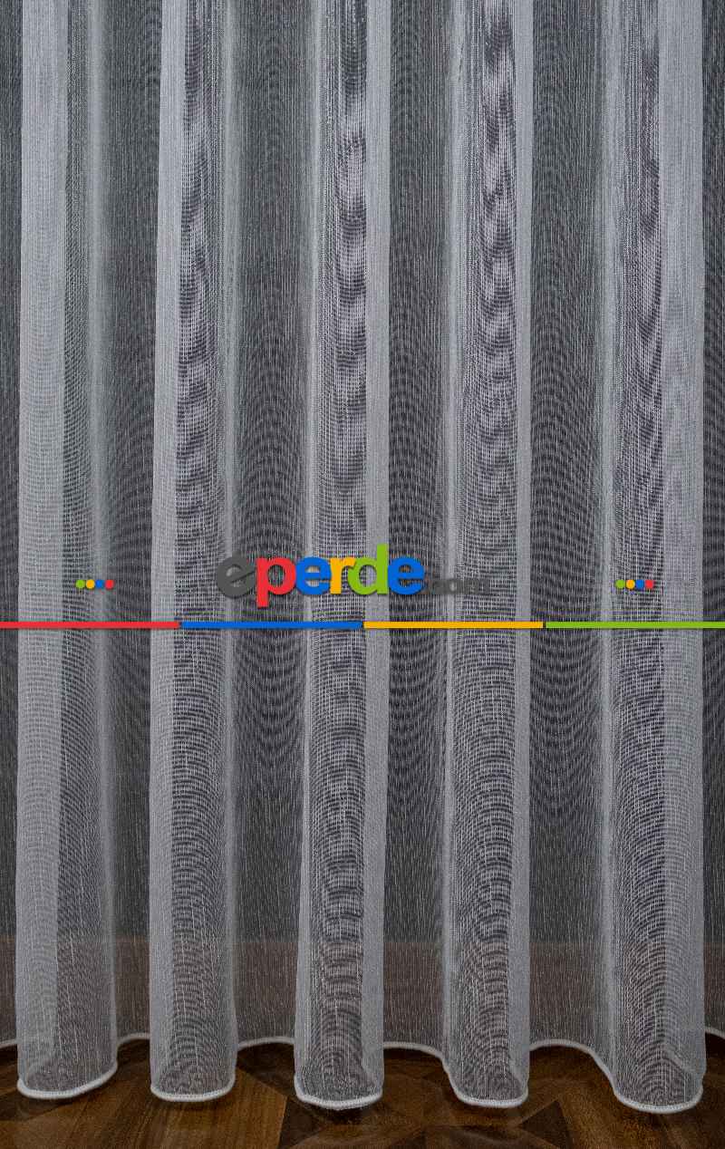 Brillant Keten Karlı Tül Yeni Sezon Donati Tül