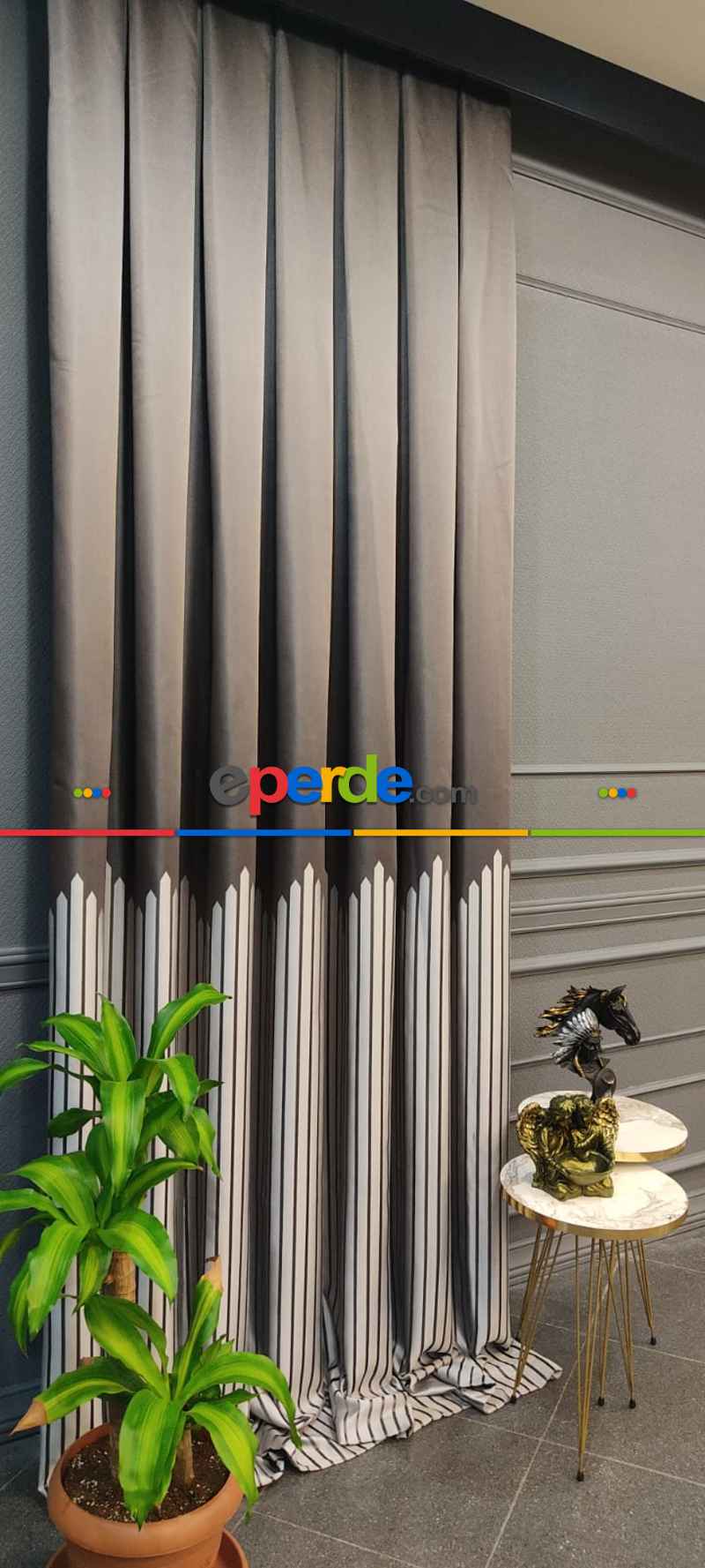 Yatak Odası - 2025 Elit Modern Dokuma Fon Perde - 100 Cm 1 Kanat 50cm X 1cm 