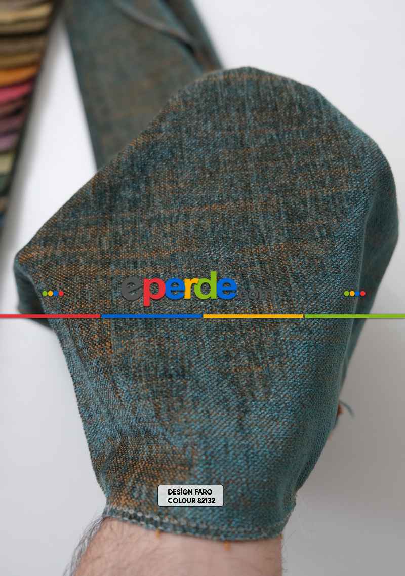 Oturma Odası 1. Kalite Düz Şönil Fon Perdelik Kumaş