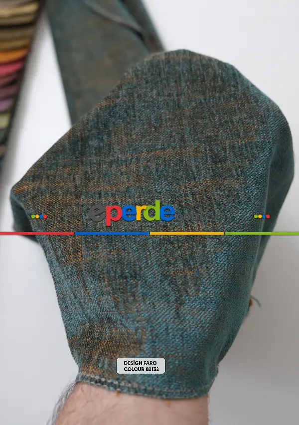 Yatak Odası - 1. Kalite Düz Şönil Fon Perdelik Kumaş