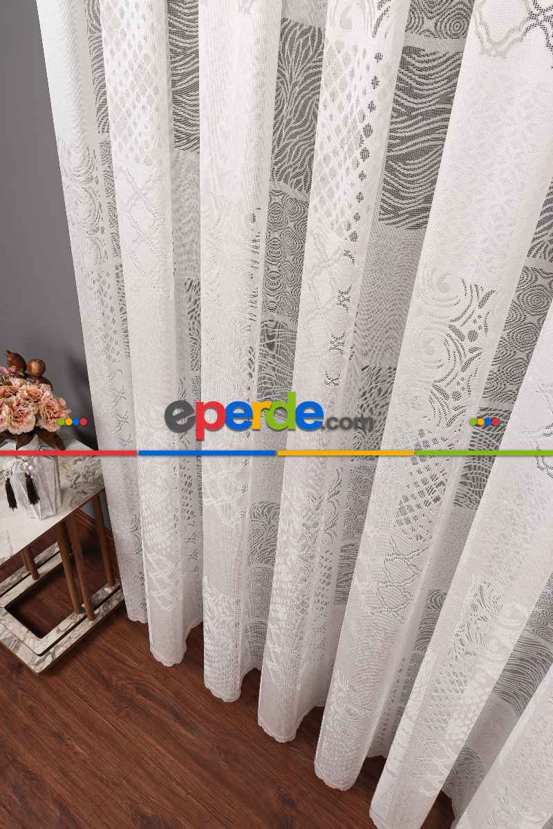 Yatak Odası - Doksanlar Örme Tül Perde