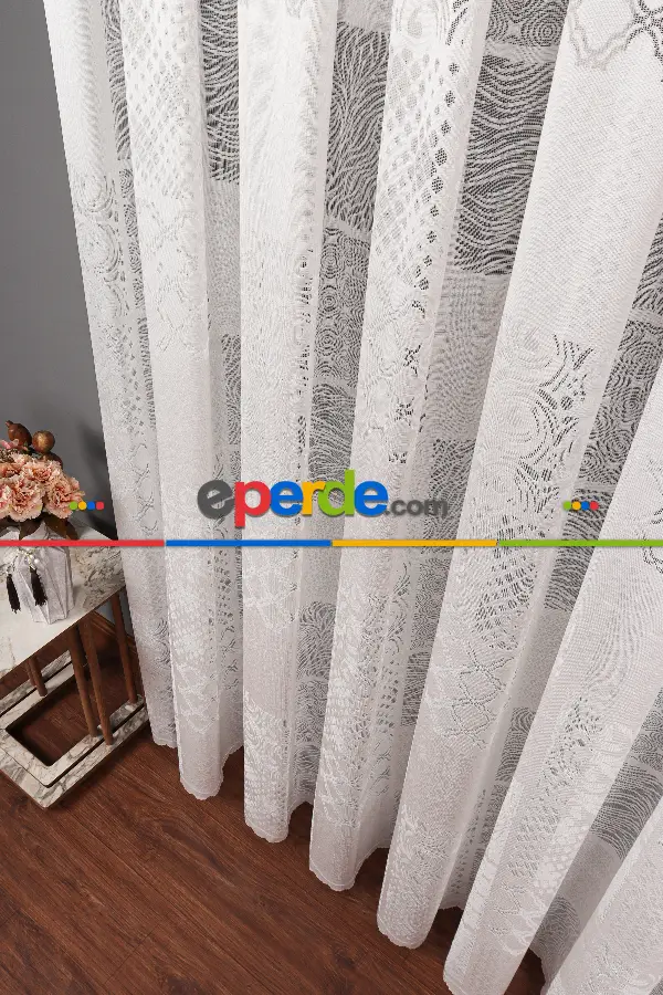 Yatak Odası - Doksanlar Örme Tül Perde