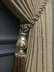 Modern Keten Görünümlü Işık Geçirmez Karatma Fon Perde 204 Ikon- Açık Vizon Rengi-açık Vizon