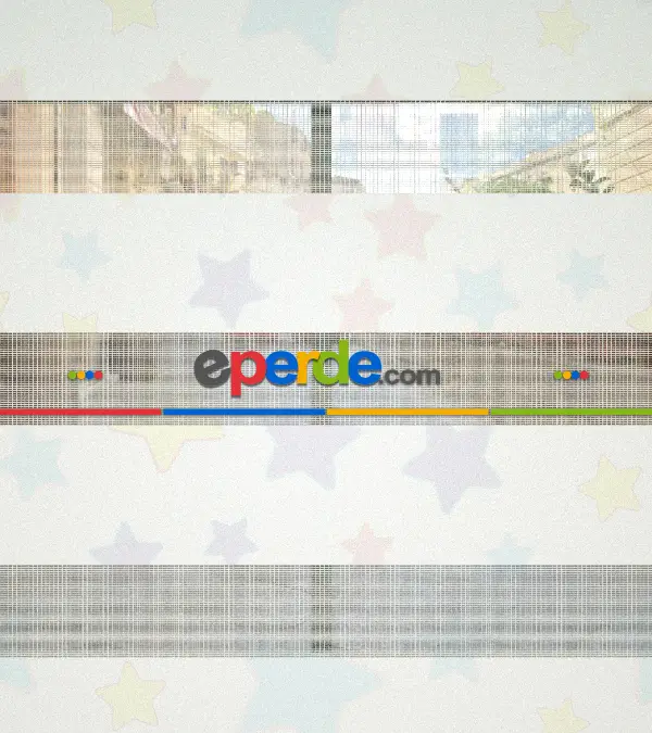 Yıldız Desenli Baskılı Zebra Perde- Çok Renkli