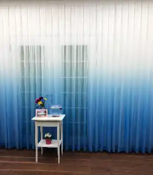 Erkek Çocuk Odası Tül Perde- Mavi