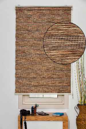 #üreticifirma %40 İndirimli!!! Kalın Bambu Lüx Kahverengi Zebra Perde Ozel Fiyat- Kahve