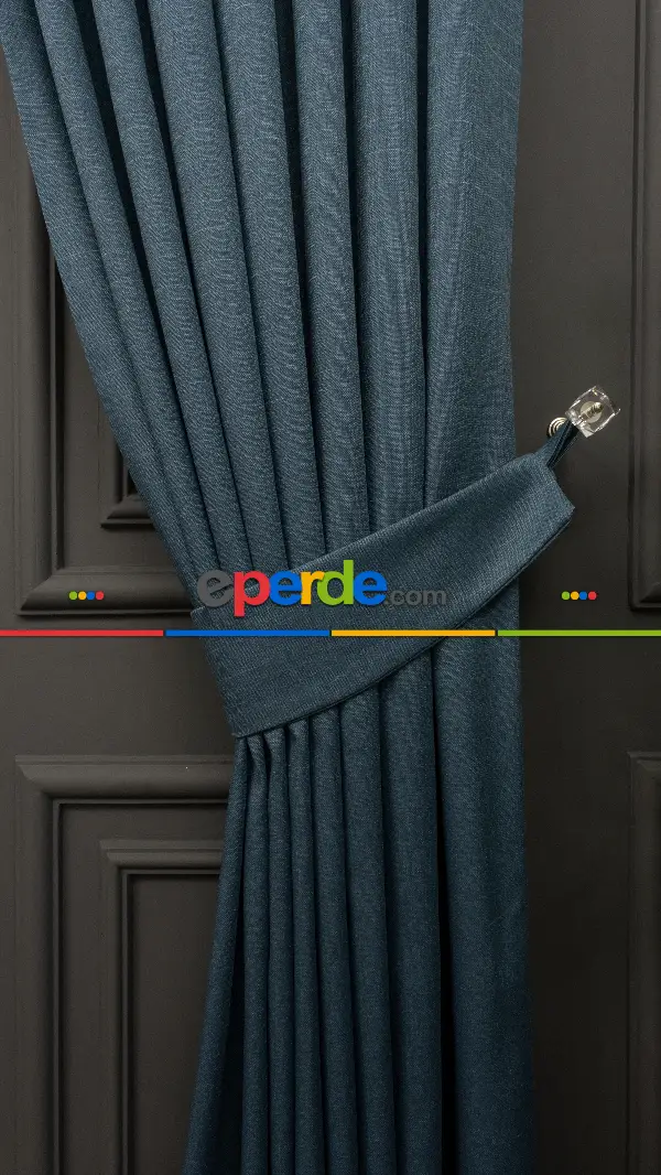 Yatak Odası - Keten Fon Perde 1.sınıf İplikten Üretilmiştir Kırşmaz Kumaş