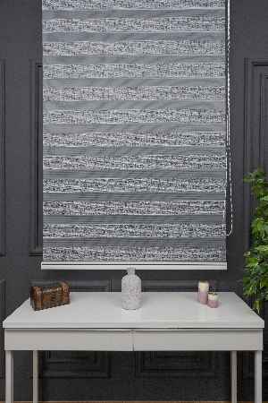 Zebra Perde - Düz Zebra Perde Kalın Dokulu