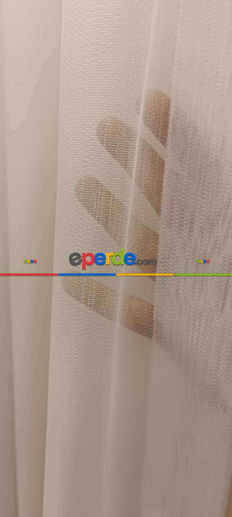 Son Trend Efsane Dokulu İpek Bambu Tül Perde